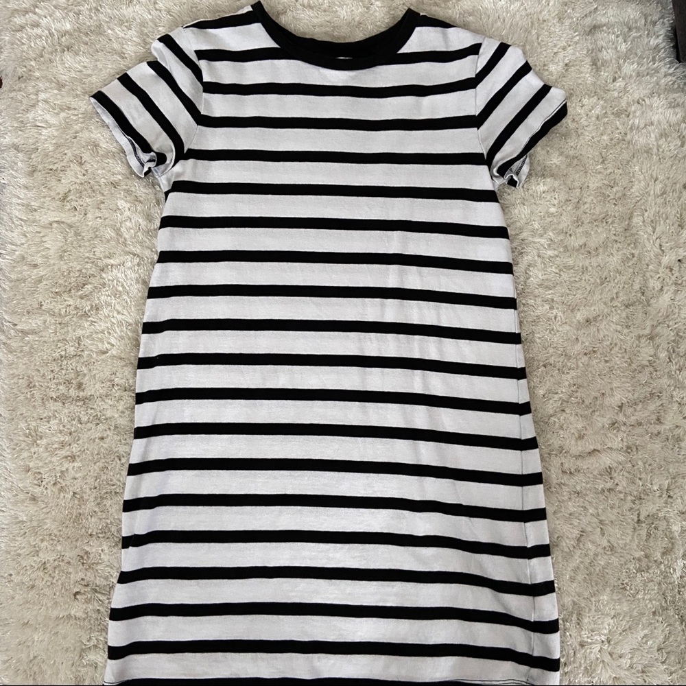 Striped Skater Dress